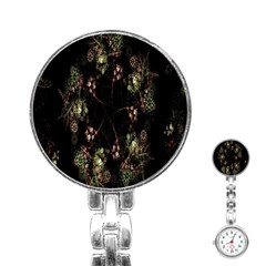 Fractal Art Digital Art Stainless Steel Nurses Watch