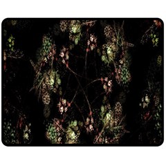 Fractal Art Digital Art Double Sided Fleece Blanket (Medium) 