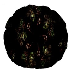 Fractal Art Digital Art Large 18  Premium Flano Round Cushions