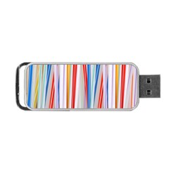 Background Decorate Colors Portable Usb Flash (one Side) by Nexatart