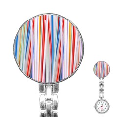 Background Decorate Colors Stainless Steel Nurses Watch by Nexatart