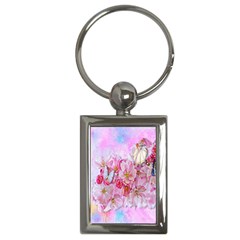 Nice Nature Flowers Plant Ornament Key Chains (rectangle)  by Nexatart