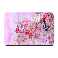 Nice Nature Flowers Plant Ornament Small Doormat  by Nexatart