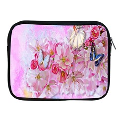 Nice Nature Flowers Plant Ornament Apple Ipad 2/3/4 Zipper Cases by Nexatart