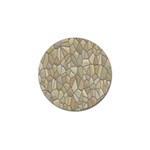 Tile Steinplatte Texture Golf Ball Marker Front