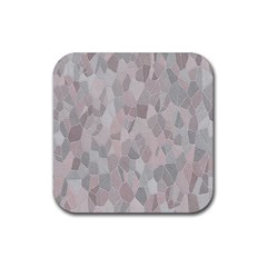 Pattern Mosaic Form Geometric Rubber Coaster (square)  by Nexatart