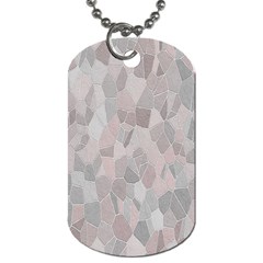 Pattern Mosaic Form Geometric Dog Tag (one Side) by Nexatart