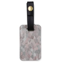 Pattern Mosaic Form Geometric Luggage Tags (one Side)  by Nexatart