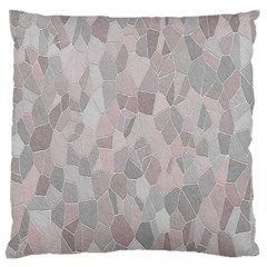 Pattern Mosaic Form Geometric Large Flano Cushion Case (two Sides) by Nexatart