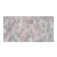 Pattern Mosaic Form Geometric Satin Wrap by Nexatart