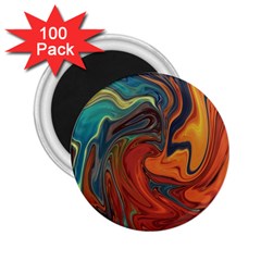 Creativity Abstract Art 2 25  Magnets (100 Pack)  by Nexatart