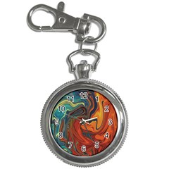 Creativity Abstract Art Key Chain Watches by Nexatart