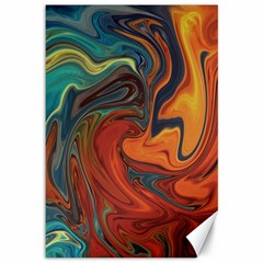 Creativity Abstract Art Canvas 12  X 18   by Nexatart