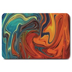 Creativity Abstract Art Large Doormat  by Nexatart