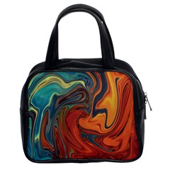 Creativity Abstract Art Classic Handbags (2 Sides)