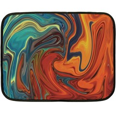 Creativity Abstract Art Fleece Blanket (mini) by Nexatart