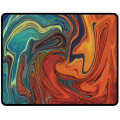 Creativity Abstract Art Fleece Blanket (medium)  by Nexatart