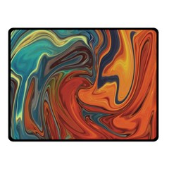 Creativity Abstract Art Fleece Blanket (small) by Nexatart