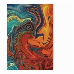 Creativity Abstract Art Small Garden Flag (two Sides) by Nexatart