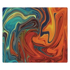 Creativity Abstract Art Double Sided Flano Blanket (small)  by Nexatart