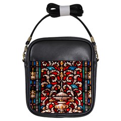 Decoration Art Pattern Ornate Girls Sling Bags by Nexatart