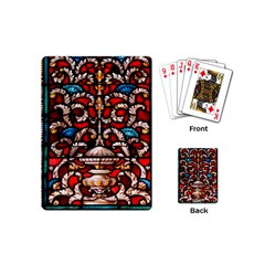 Decoration Art Pattern Ornate Playing Cards (mini)  by Nexatart