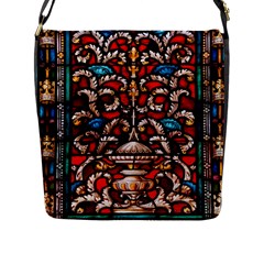 Decoration Art Pattern Ornate Flap Messenger Bag (l)  by Nexatart