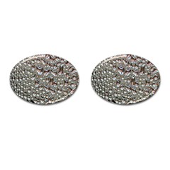 Droplets Pane Drops Of Water Cufflinks (oval) by Nexatart