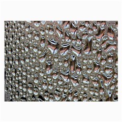 Droplets Pane Drops Of Water Large Glasses Cloth (2-side) by Nexatart