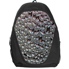 Droplets Pane Drops Of Water Backpack Bag by Nexatart