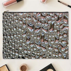 Droplets Pane Drops Of Water Cosmetic Bag (xxxl)  by Nexatart