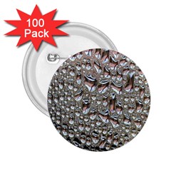 Droplets Pane Drops Of Water 2 25  Buttons (100 Pack)  by Nexatart