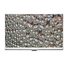 Droplets Pane Drops Of Water Business Card Holders by Nexatart