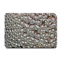 Droplets Pane Drops Of Water Small Doormat  by Nexatart