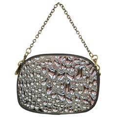 Droplets Pane Drops Of Water Chain Purses (one Side)  by Nexatart