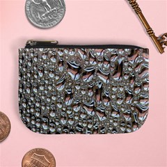 Droplets Pane Drops Of Water Mini Coin Purses by Nexatart