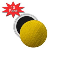 Golden Texture Rough Canvas Golden 1.75  Magnets (10 pack) 