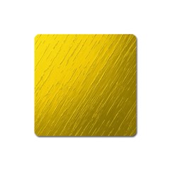 Golden Texture Rough Canvas Golden Square Magnet