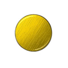 Golden Texture Rough Canvas Golden Hat Clip Ball Marker