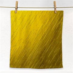 Golden Texture Rough Canvas Golden Face Towel