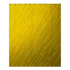 Golden Texture Rough Canvas Golden Shower Curtain 60  x 72  (Medium) 