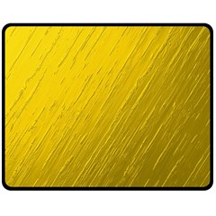 Golden Texture Rough Canvas Golden Double Sided Fleece Blanket (Medium) 