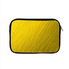 Golden Texture Rough Canvas Golden Apple MacBook Pro 15  Zipper Case