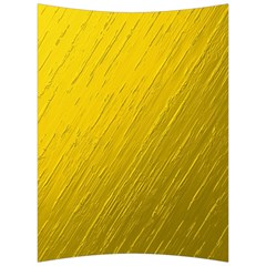 Golden Texture Rough Canvas Golden Back Support Cushion