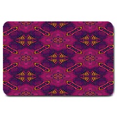 Pattern Decoration Art Abstract Large Doormat  by Nexatart