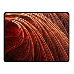 Abstract Fractal Digital Art Fleece Blanket (small) by Nexatart