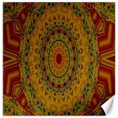 India Mystic Background Ornamental Canvas 12  X 12   by Nexatart