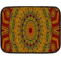 India Mystic Background Ornamental Fleece Blanket (mini) by Nexatart