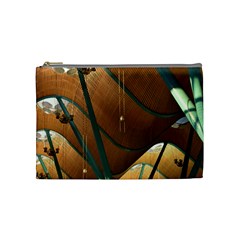 Airport Pattern Shape Abstract Cosmetic Bag (medium)  by Nexatart