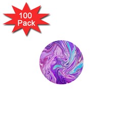 Abstract Art Texture Form Pattern 1  Mini Buttons (100 Pack)  by Nexatart